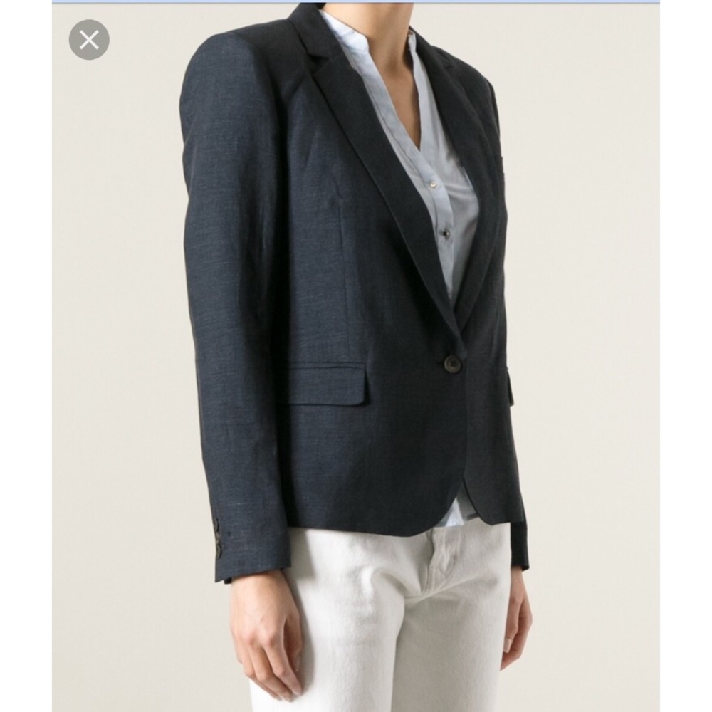 NWOT Isabel Marant Cotton Linen Blazer - Picture 3 of 8